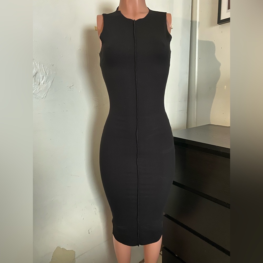 Naked wardrobe black sleeveless dress